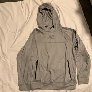 American Eagle grey pull over sweatshirt size Medium
